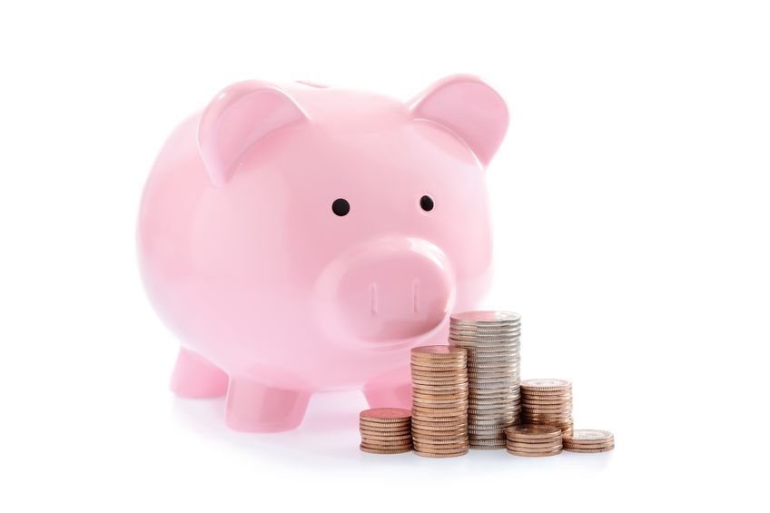 Individual Savings Account (ISA) Piggy Bank